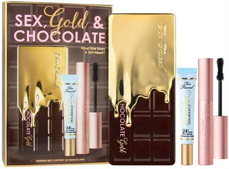 Too Faced Sex, Gold & Chocolate Makeup Set