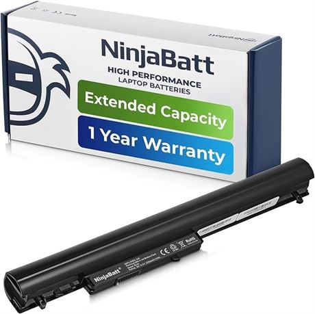 NinjaBatt 776622-001 HP Laptop Battery for LA03DF LA04 15-F272WM 15-F233WM 15-F2