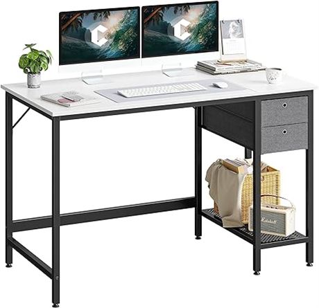 Cubiker Home Office Computer Desk with Drawers, 47 I...