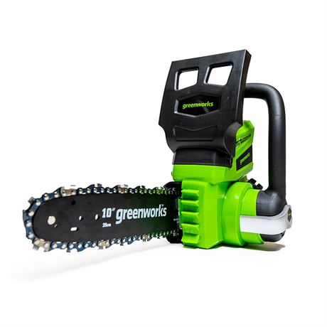 Greenworks 24V 10 Cordless Chainsaw with 2.0 Ah Battery & Charger 20362