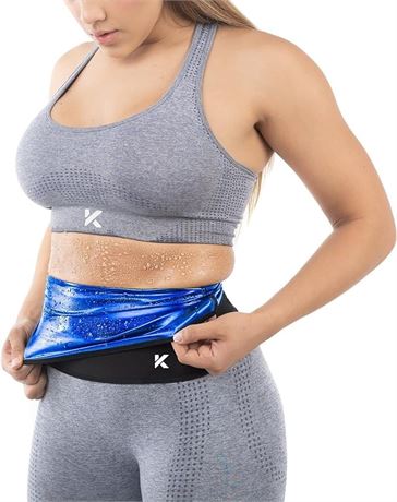 SIZE:M Kewlioo Women's Heat Trapping Waist Toner Cincher - Sweat Body Trainer
