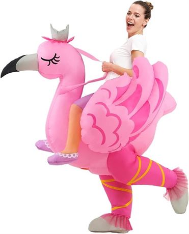 KOOY Inflatable flamingo Costume