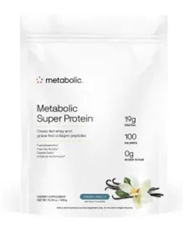 4PACK(15.34OZ) - Metabolic super protein, Creamy Vanilla