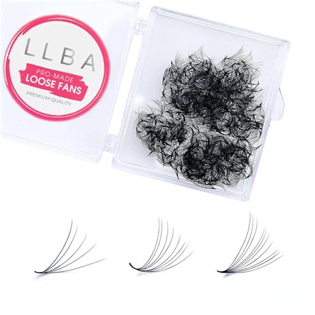LLBA Promade Fans | Handmade Volume Eyelashes | Multi Selections From 3D To 16D
