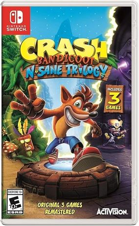 Crash Bandicoot N. Sane Trilogy - Nintendo Switch Standard Edition (English Only