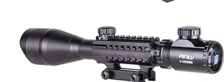 Pinty 4-12X50 EG Rifle Scope Mount for Tactical Hunti...