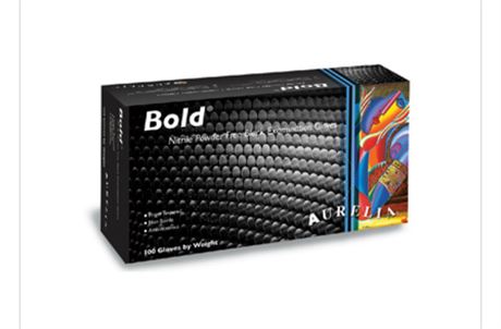 Agri Pro Enterprises Nitrile Glove Bold Box/100 Lg 477103 All ,10 boxes