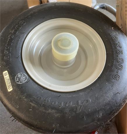 2 FLAT TIRES  ANTEGO WHEEL 13x5.00-6