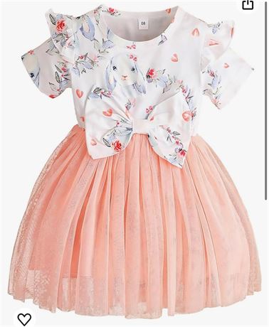 VINUOKER Toddler Girl Summer Fall Floral Dress Baby Girls Sundress Girls Casual